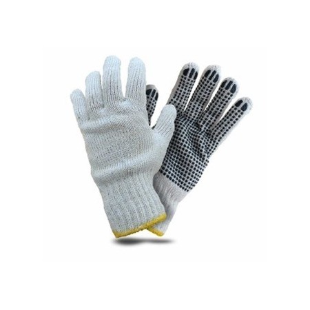 GUANTE HILO ALGODON 2H C/PVC