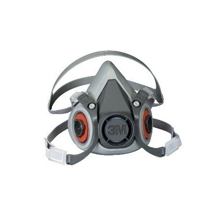 RESPIRADOR REUTILIZABLE MEDIO ROSTRO SERIE 6000 3M