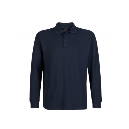 POLERA PIQUÉ MANGA LARGA