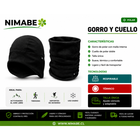 SET GORRO + CUELLO LEGEND